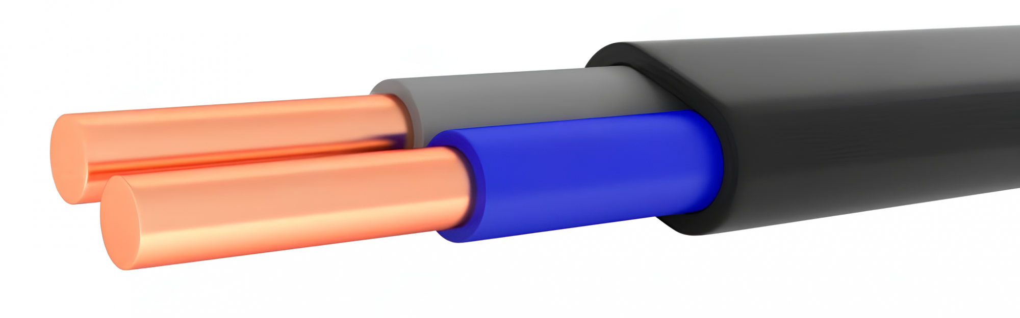 Кабель ВВГнг(A)-LS-П 2х10-0,66 - изображение на сайте ООО ТПП «Энергомодуль»